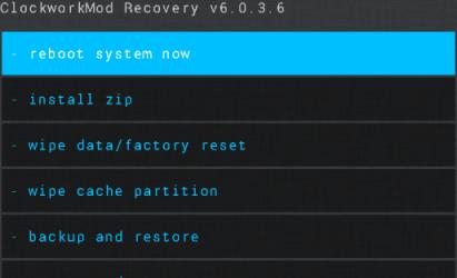 Прошивки на андроид 4.1 1 под рекавери. Файл recovery clockwork img. Установка и запуск ClockworkMod Recovery. Что такое CWM